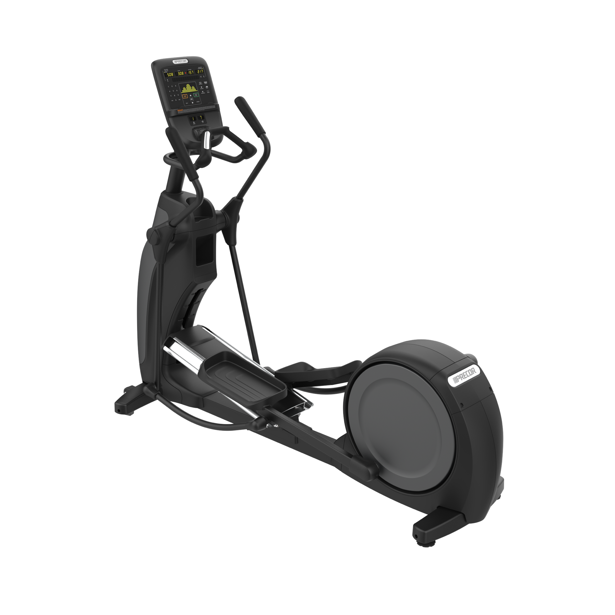 Precor EFX 635 elliptical with P31 console in black pearl